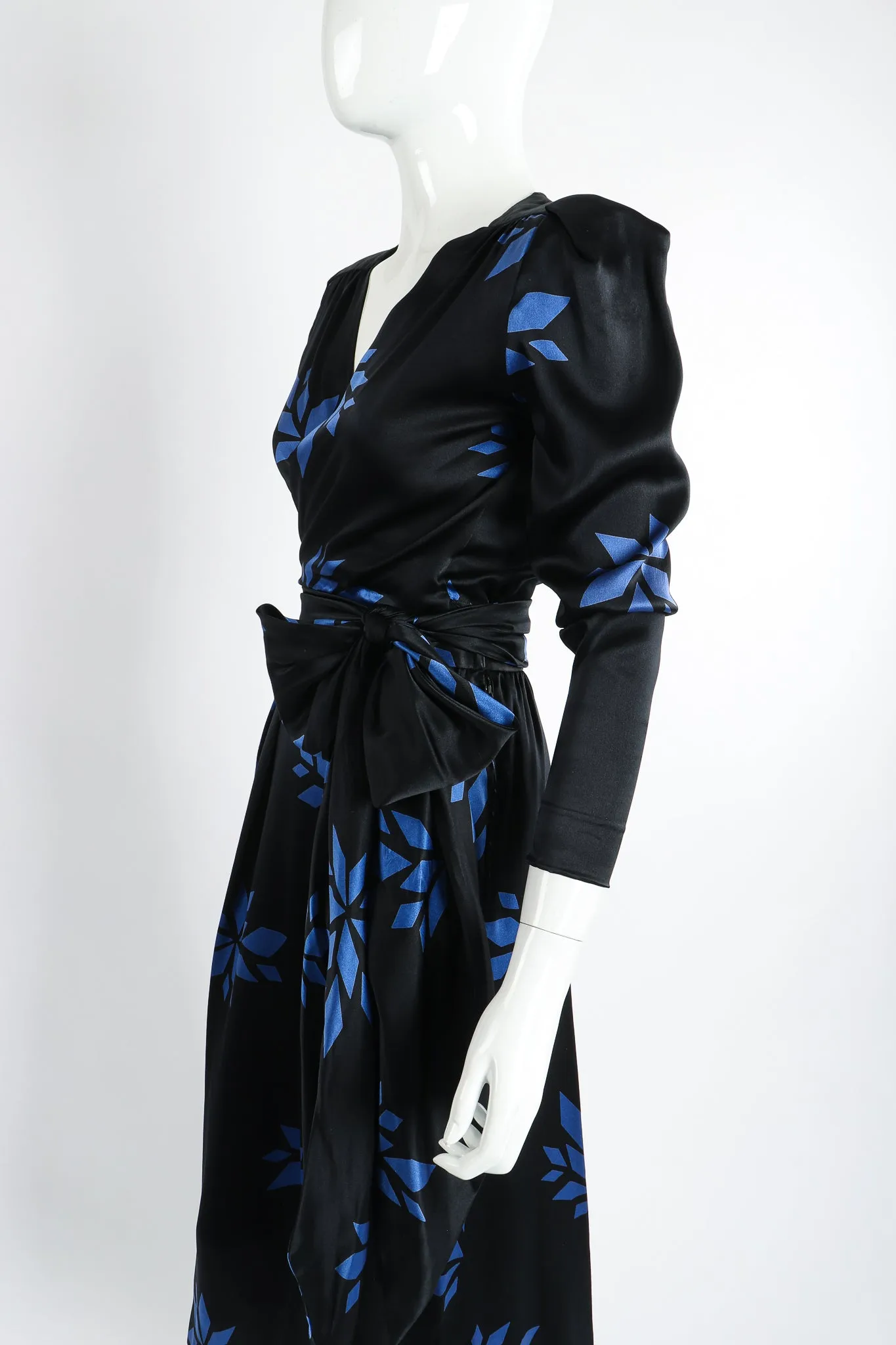 Geo Wrap Top & Skirt Set