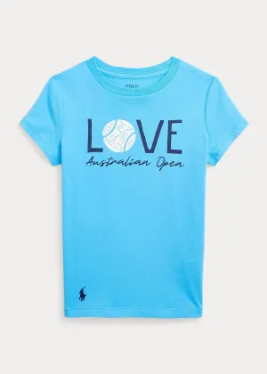 Girl's T-Shirt Love Australian Open