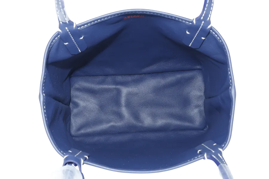 GOYARD ANJOU MINI BAG NAVY BLUE COLOR WITH DUST COVER