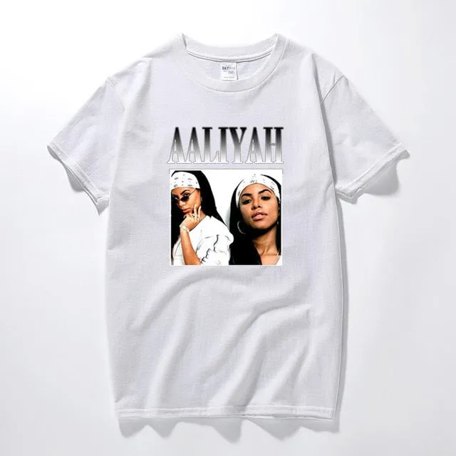 Graphic Tees Aaliyah T Shirts Unisex Top Cotton