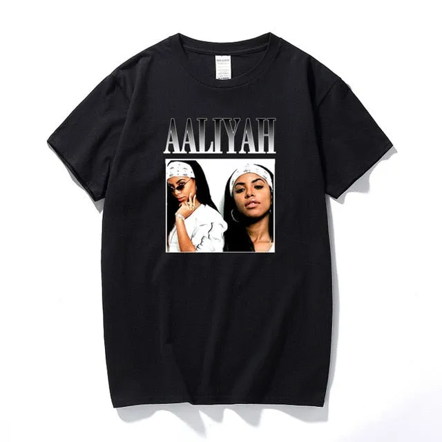 Graphic Tees Aaliyah T Shirts Unisex Top Cotton