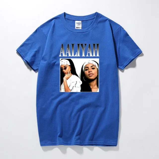 Graphic Tees Aaliyah T Shirts Unisex Top Cotton