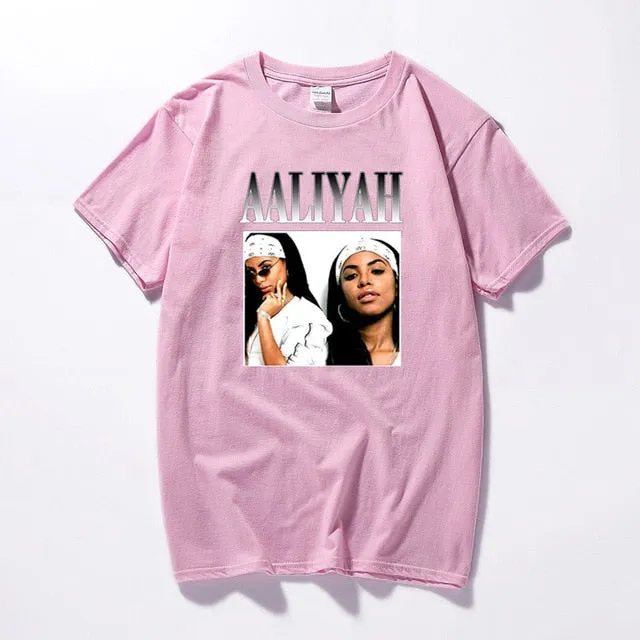 Graphic Tees Aaliyah T Shirts Unisex Top Cotton