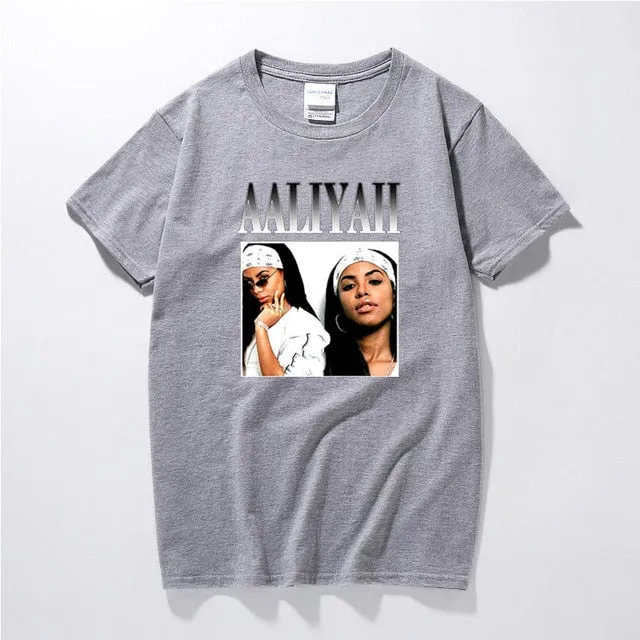 Graphic Tees Aaliyah T Shirts Unisex Top Cotton