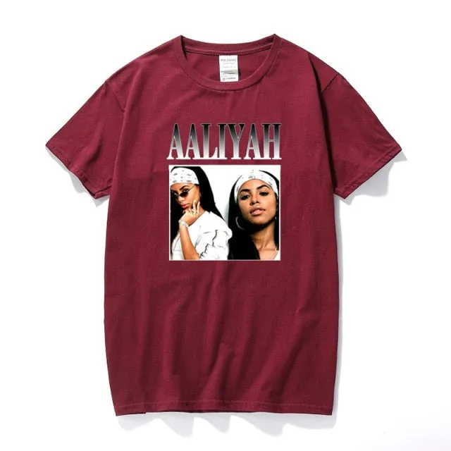 Graphic Tees Aaliyah T Shirts Unisex Top Cotton