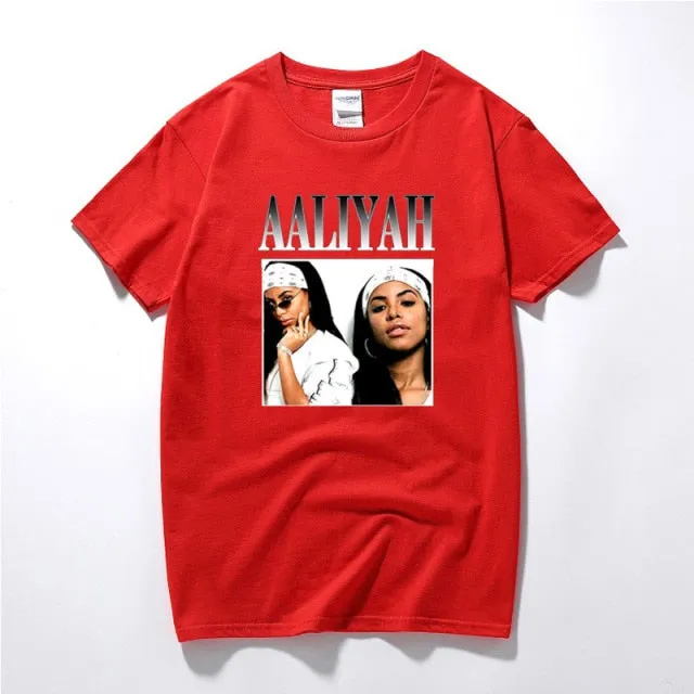 Graphic Tees Aaliyah T Shirts Unisex Top Cotton