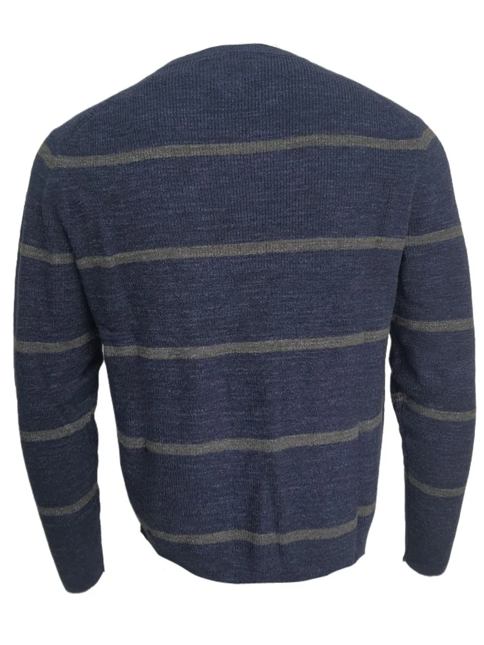 GRAYERS Men's Blue Charcoal Round Neck Cotton Sweater #S003117 X-Large NWT