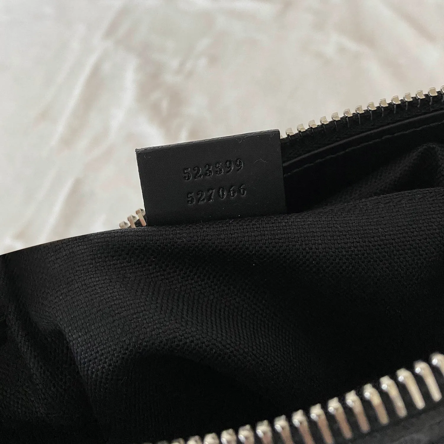 Gucci GG Leather Messenger Bag