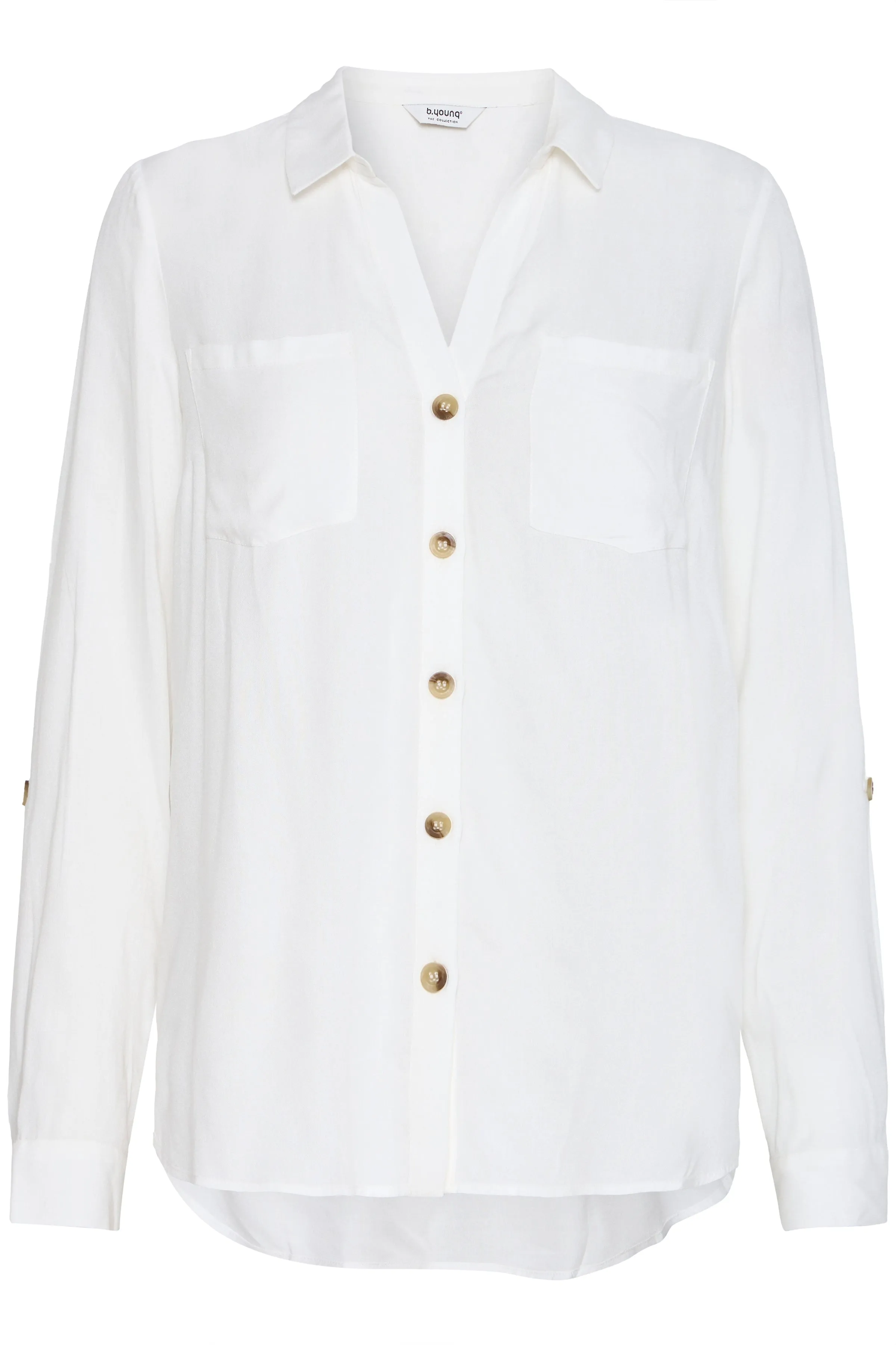 Hali Long Sleeve Shirt | Marshmallow