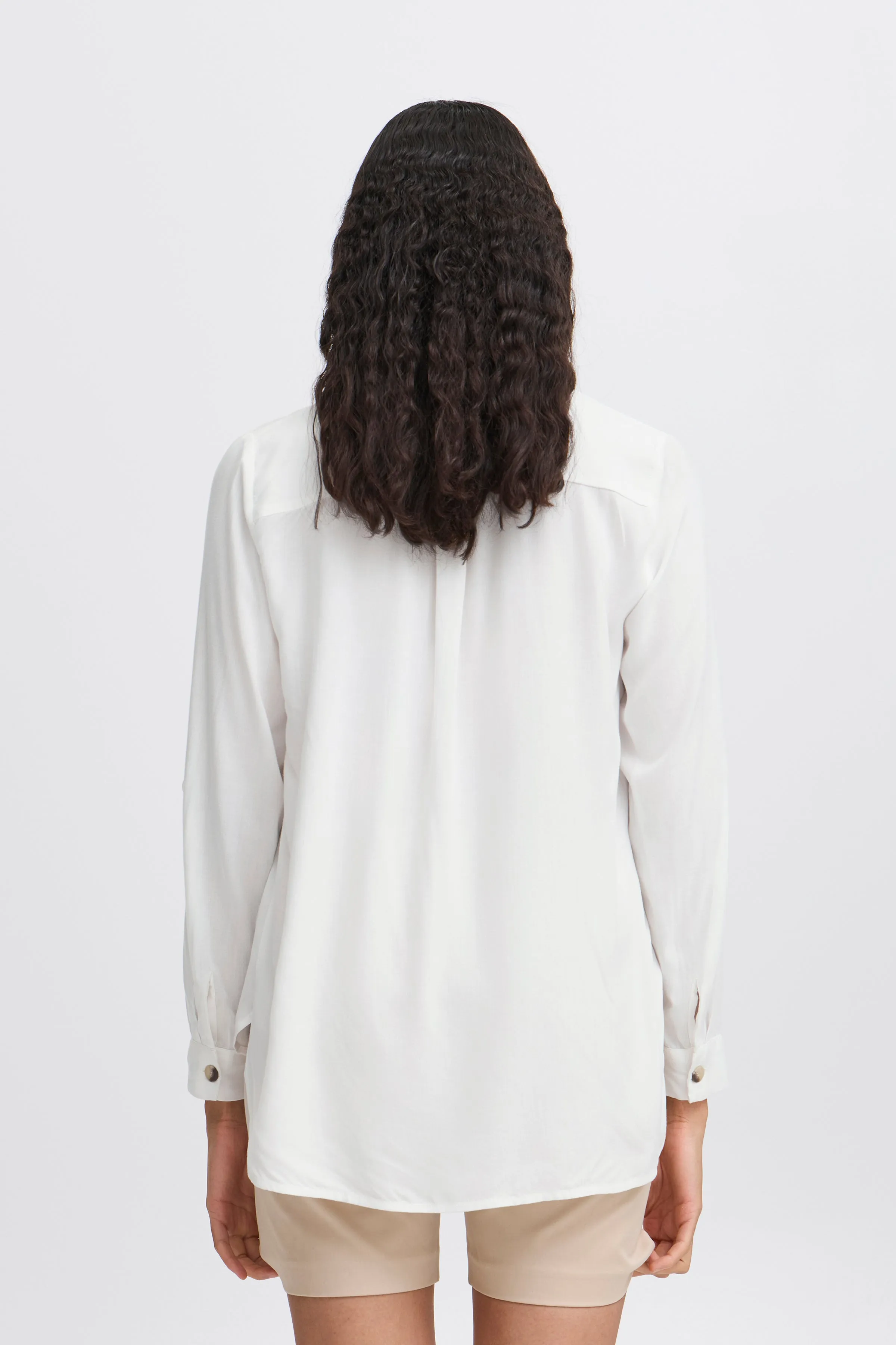 Hali Long Sleeve Shirt | Marshmallow