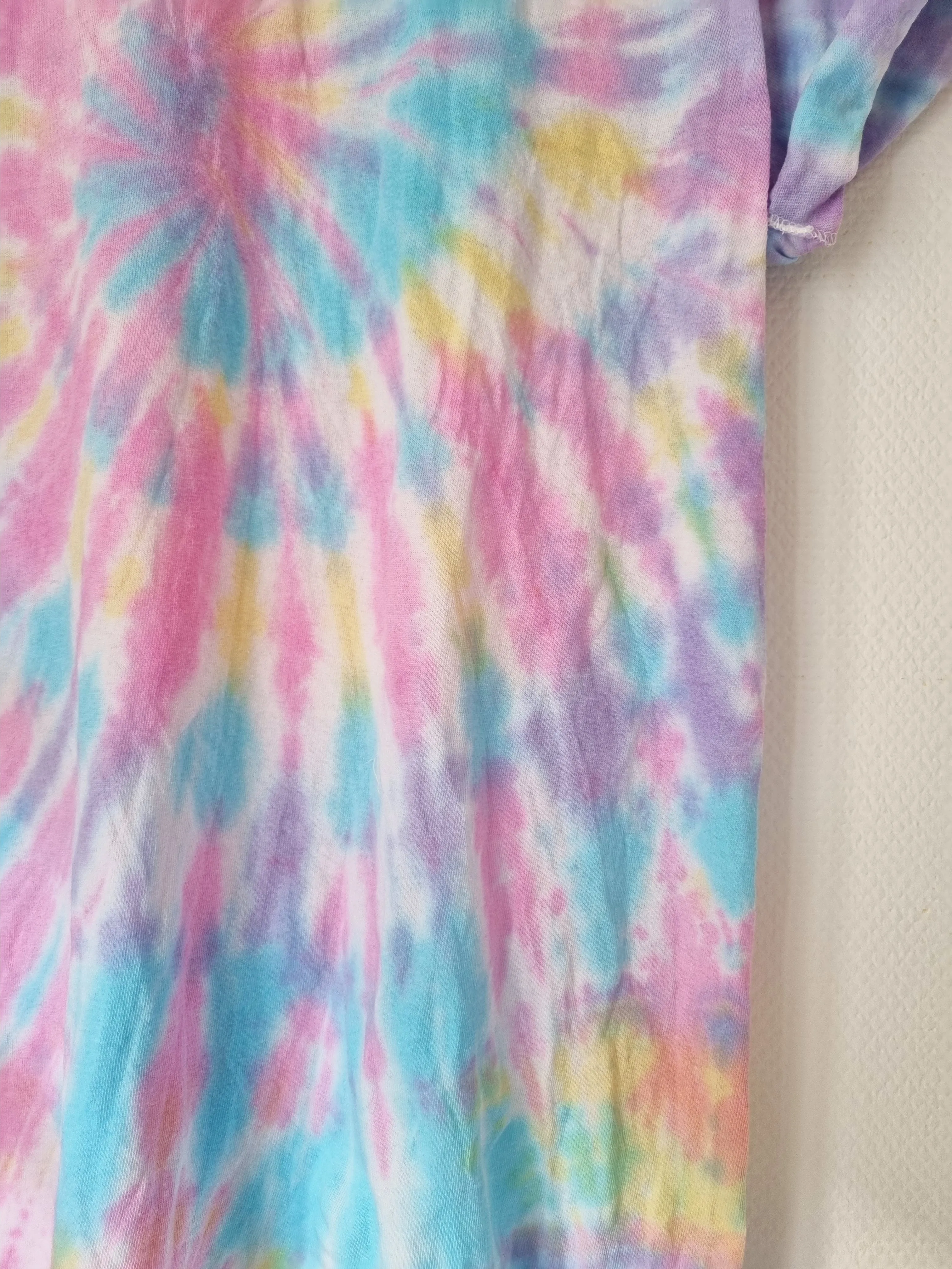Hand Designed Pastel Tie-Dye Shirt
