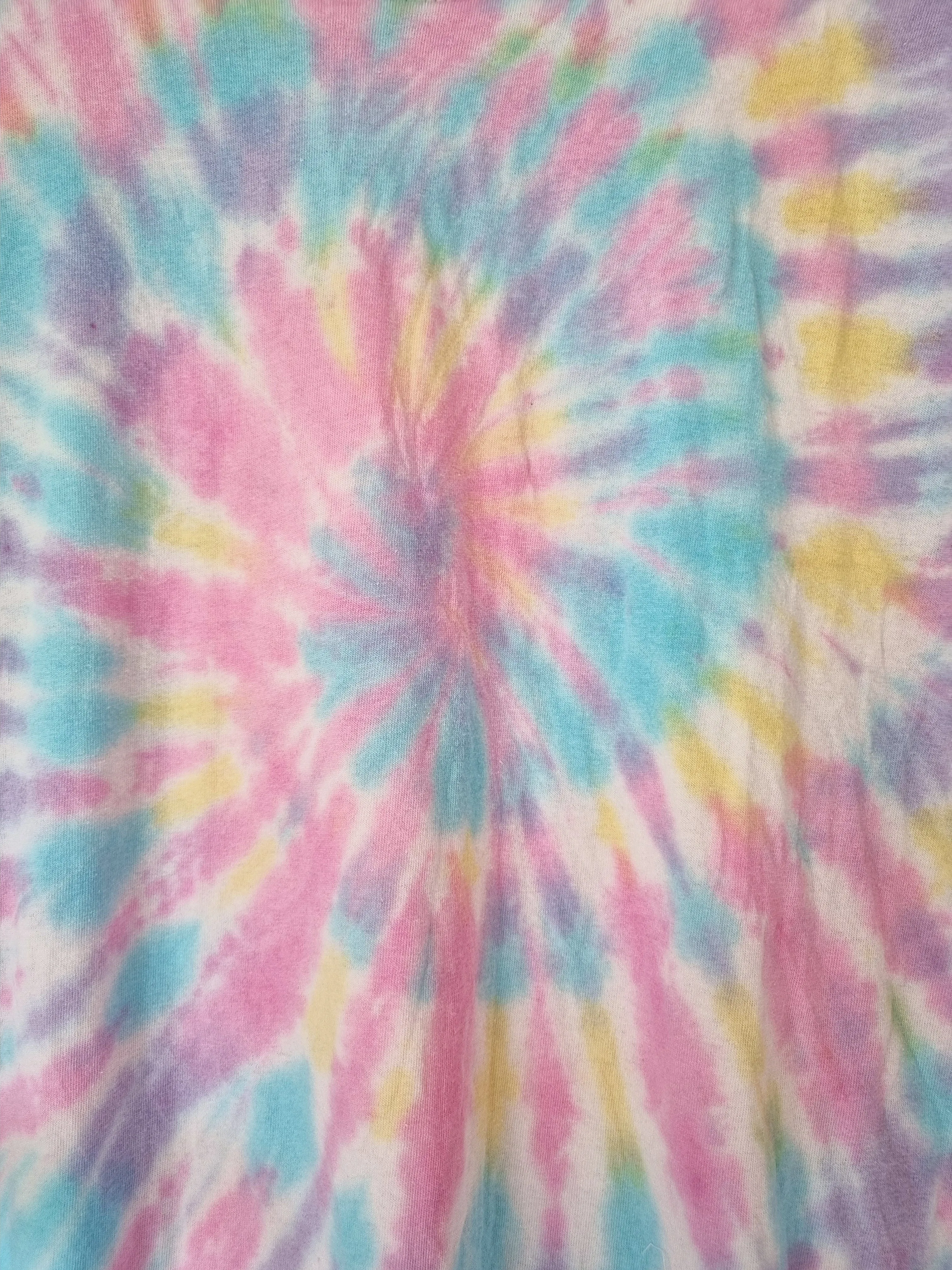 Hand Designed Pastel Tie-Dye Shirt