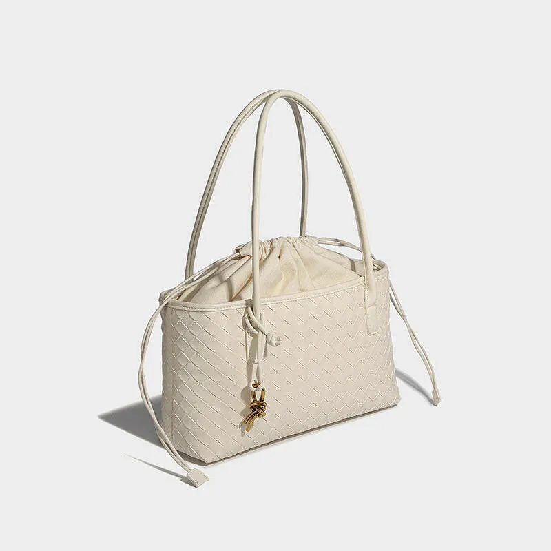 Hand-Woven Leather Tote bag
