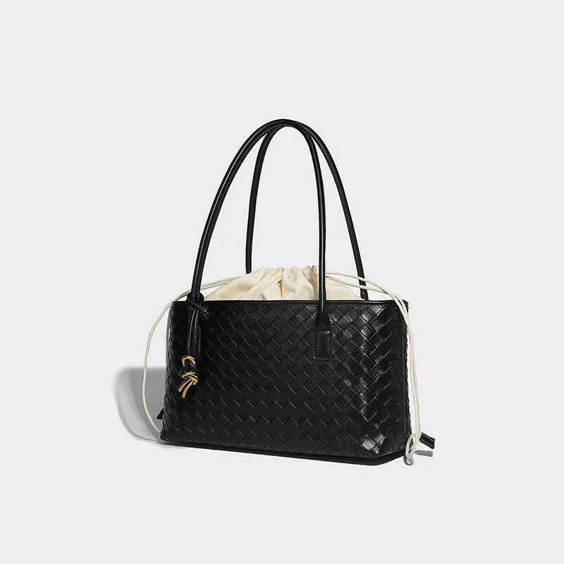 Hand-Woven Leather Tote bag