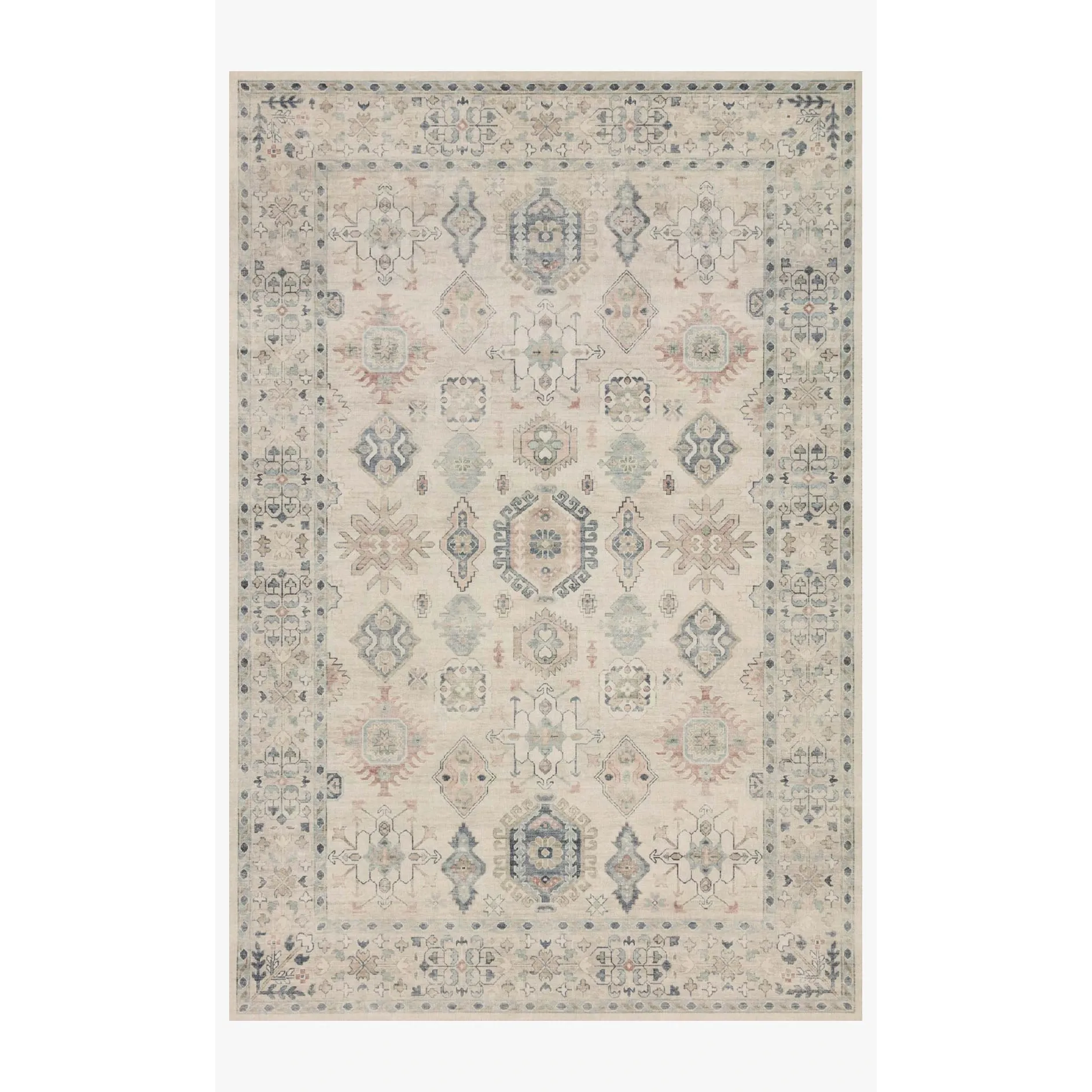 Hathaway Rug by Loloi - HTH-04 Beige/Multi