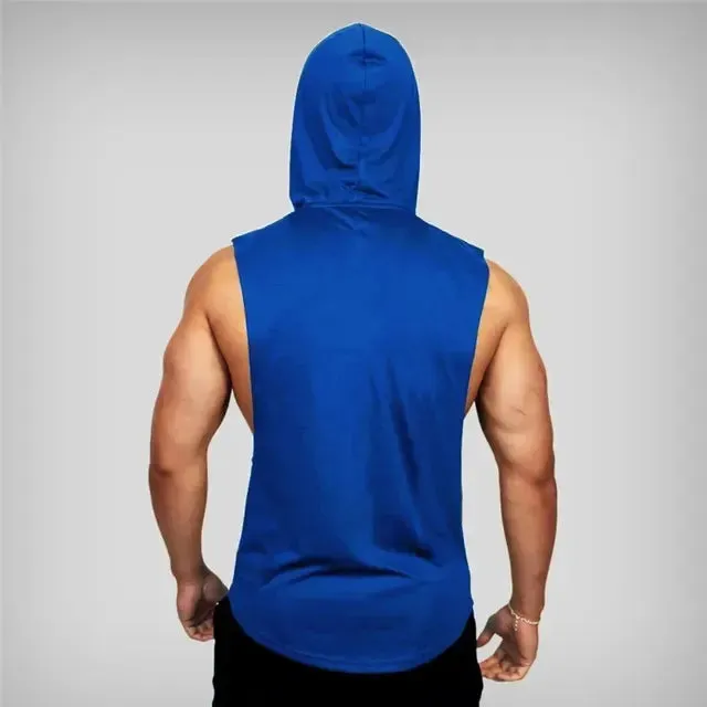 Herren Lockeren Baumwoll-Muskel-Tanktop