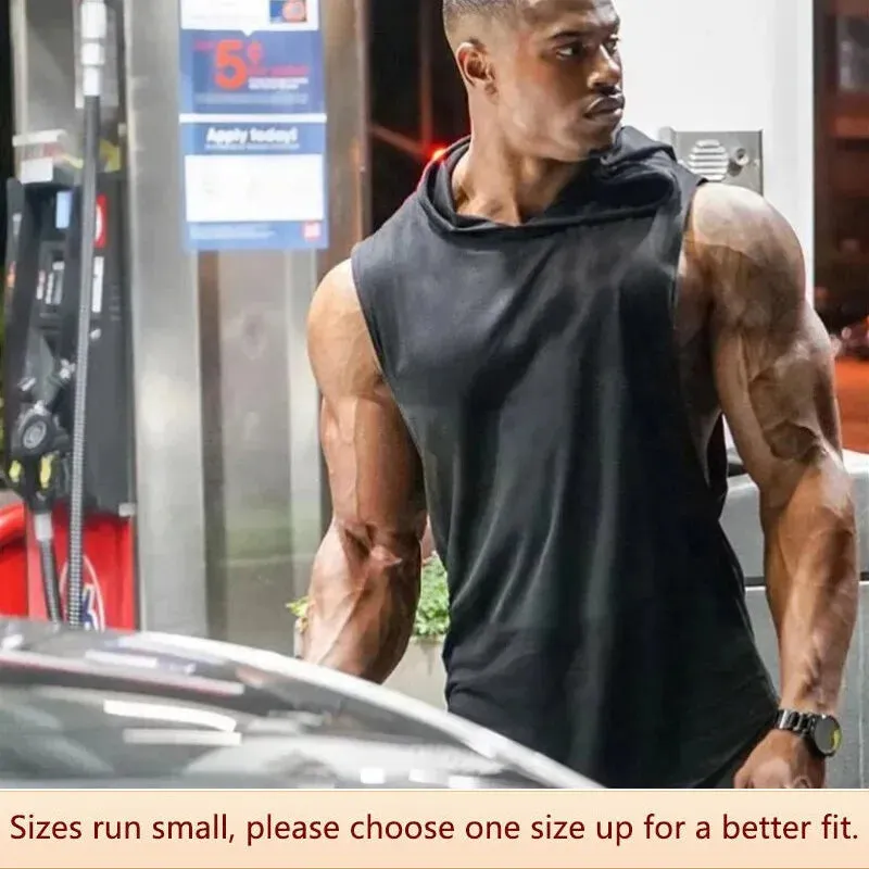 Herren Lockeren Baumwoll-Muskel-Tanktop