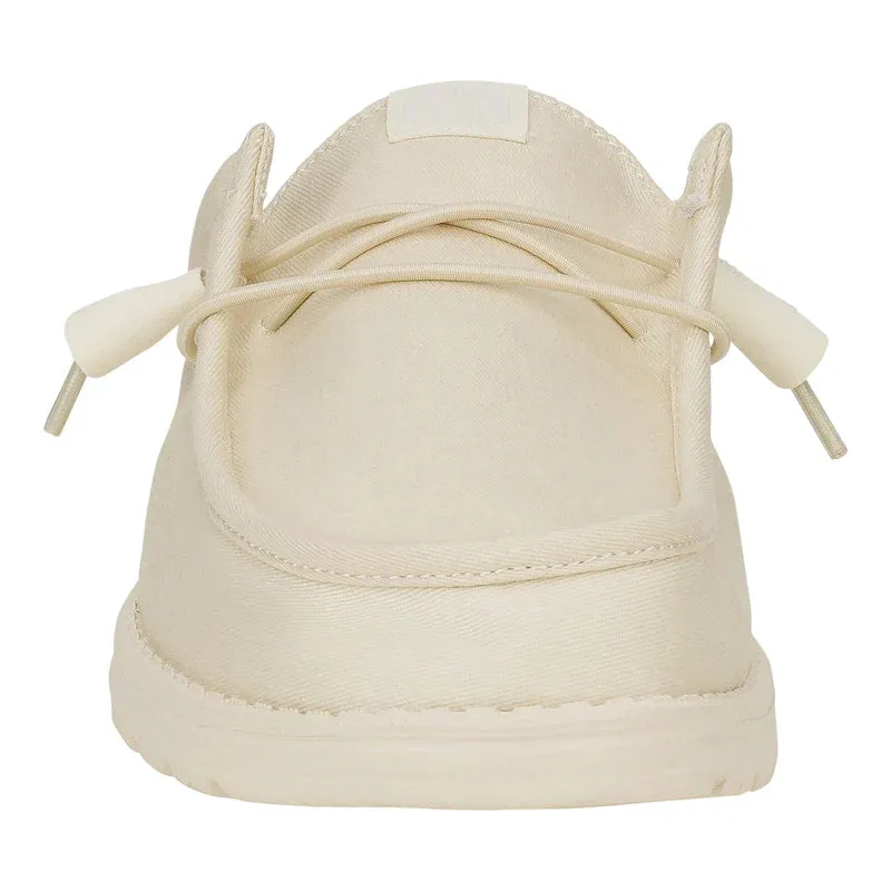 HEY DUDE- MEN'S WALLY SLIP STRETCH CANVAS MULE