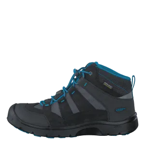 Hikeport Mid Wp Youth Black /Blue Jewel