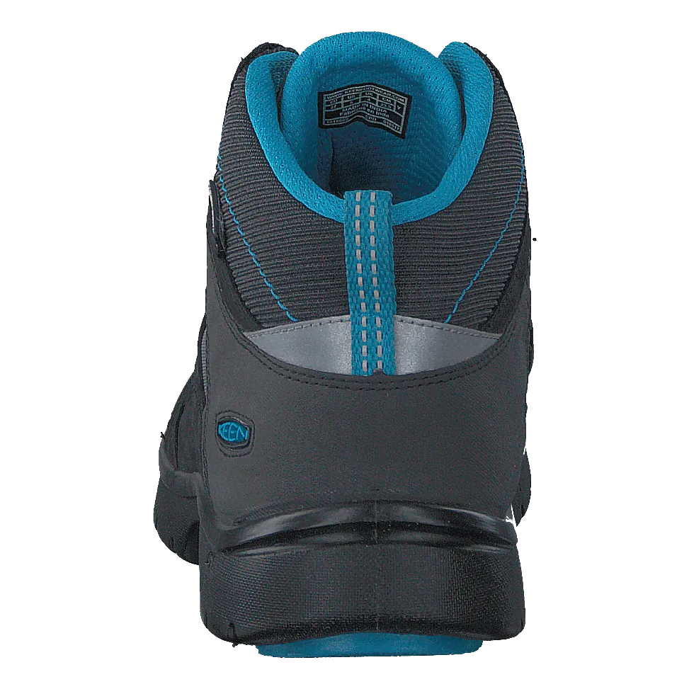 Hikeport Mid Wp Youth Black /Blue Jewel