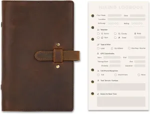 Hiking Logbook   Journal | Write-In Prompts | Trail Memories