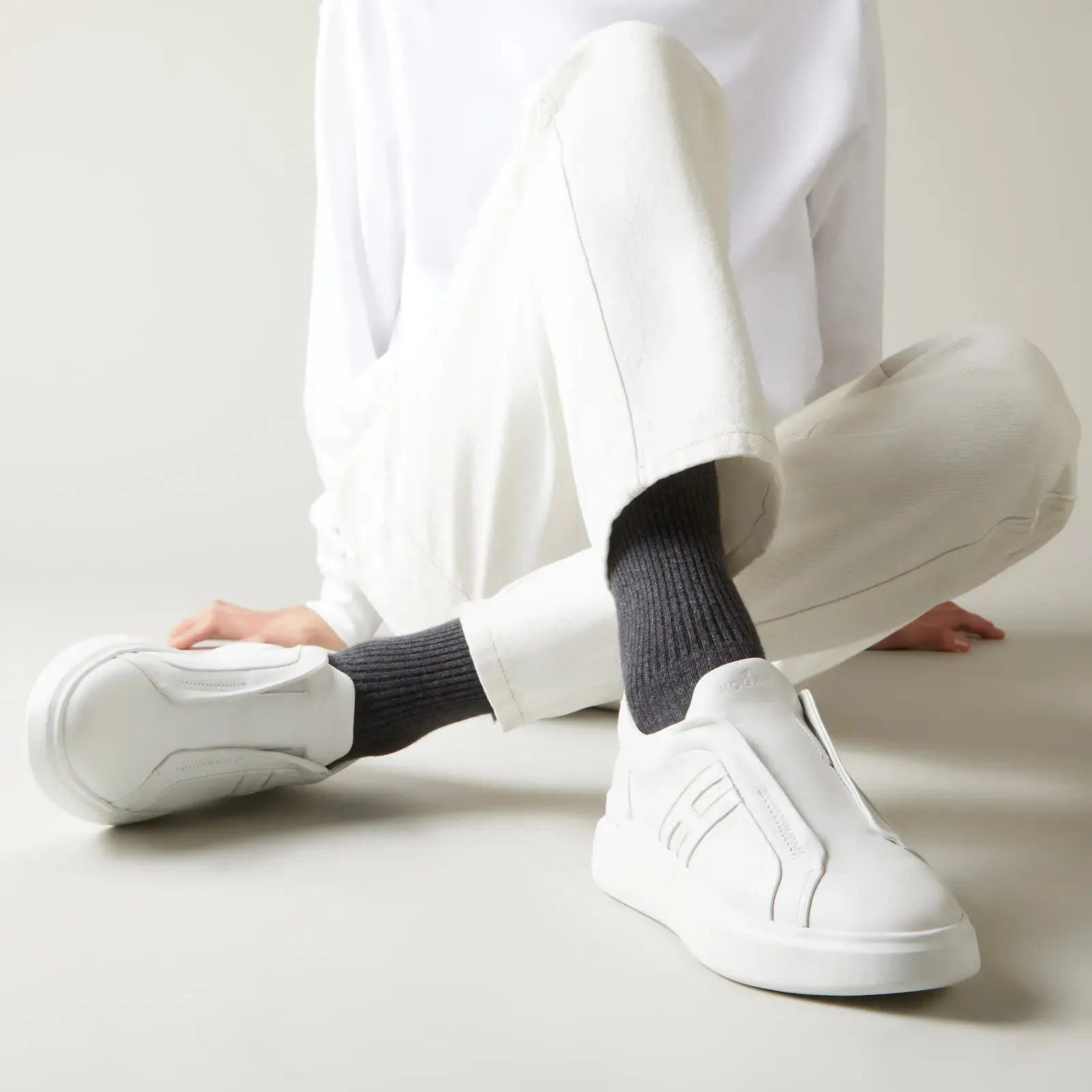 Hogan H580 Slip-On Sneakers - White