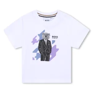 Hugo Boss Baby Boys Business Bear T-Shirt