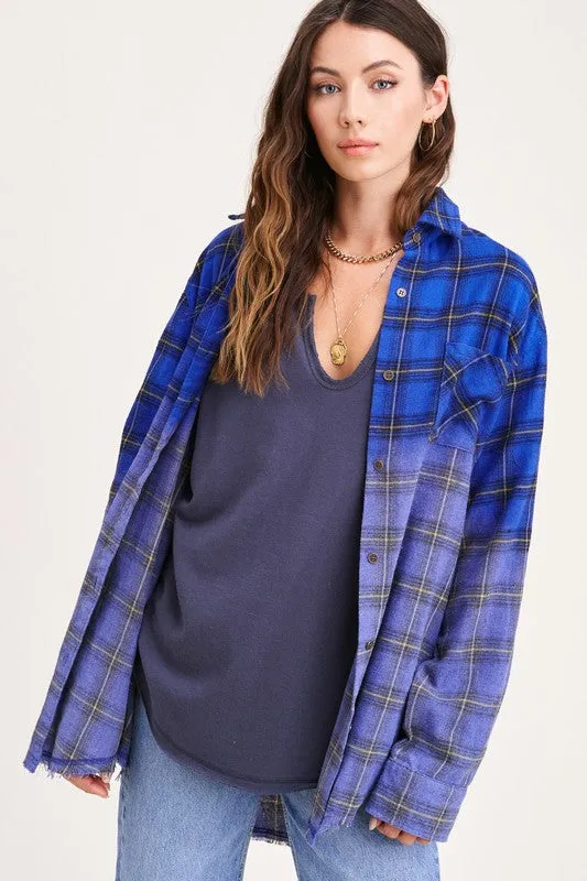 If You Say So Plaid Top