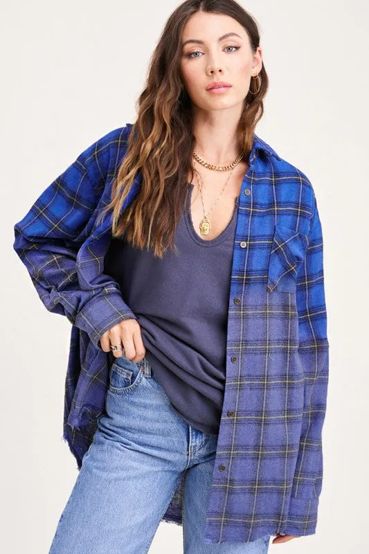 If You Say So Plaid Top