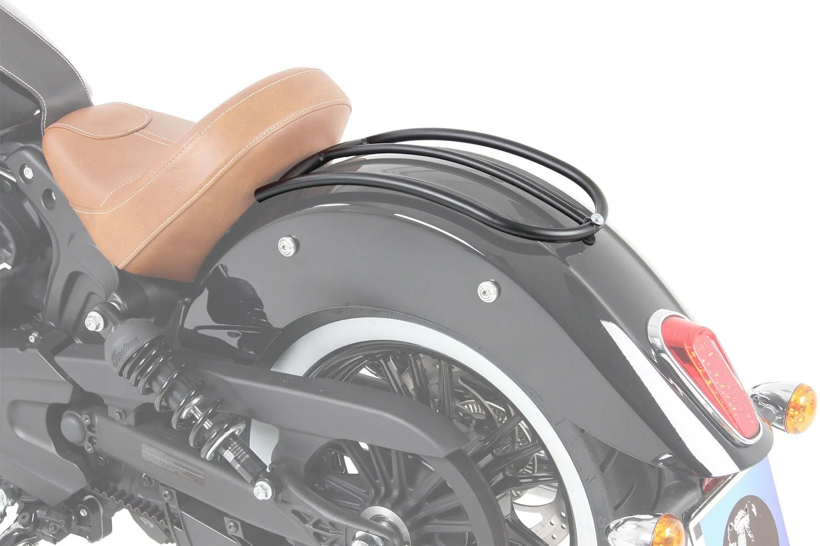 Indian Scout Rear Rack- Railing