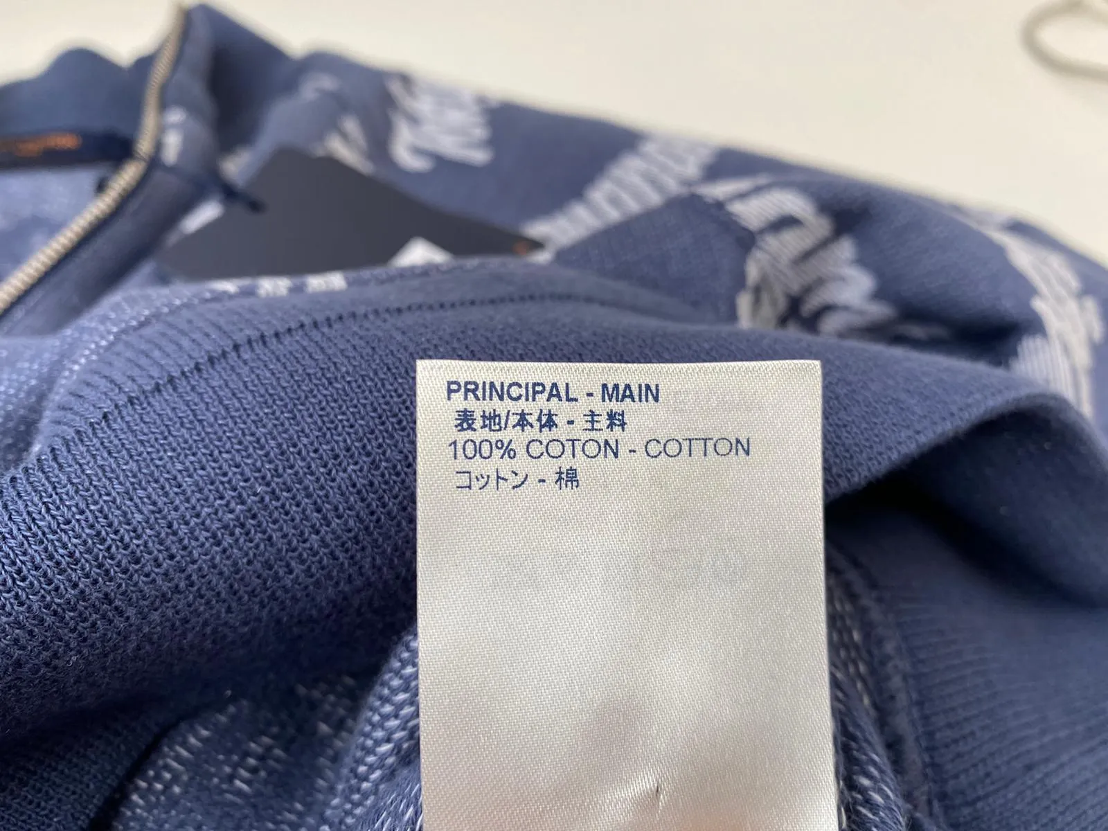 Jacquard Cities Half Zip Sweater