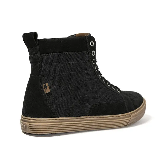 JOHN DOE MOTORCYCLE SNEAKERS NEO BLACK/ BROWN