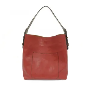 Joy Susan Hobo Bag in Scarlett