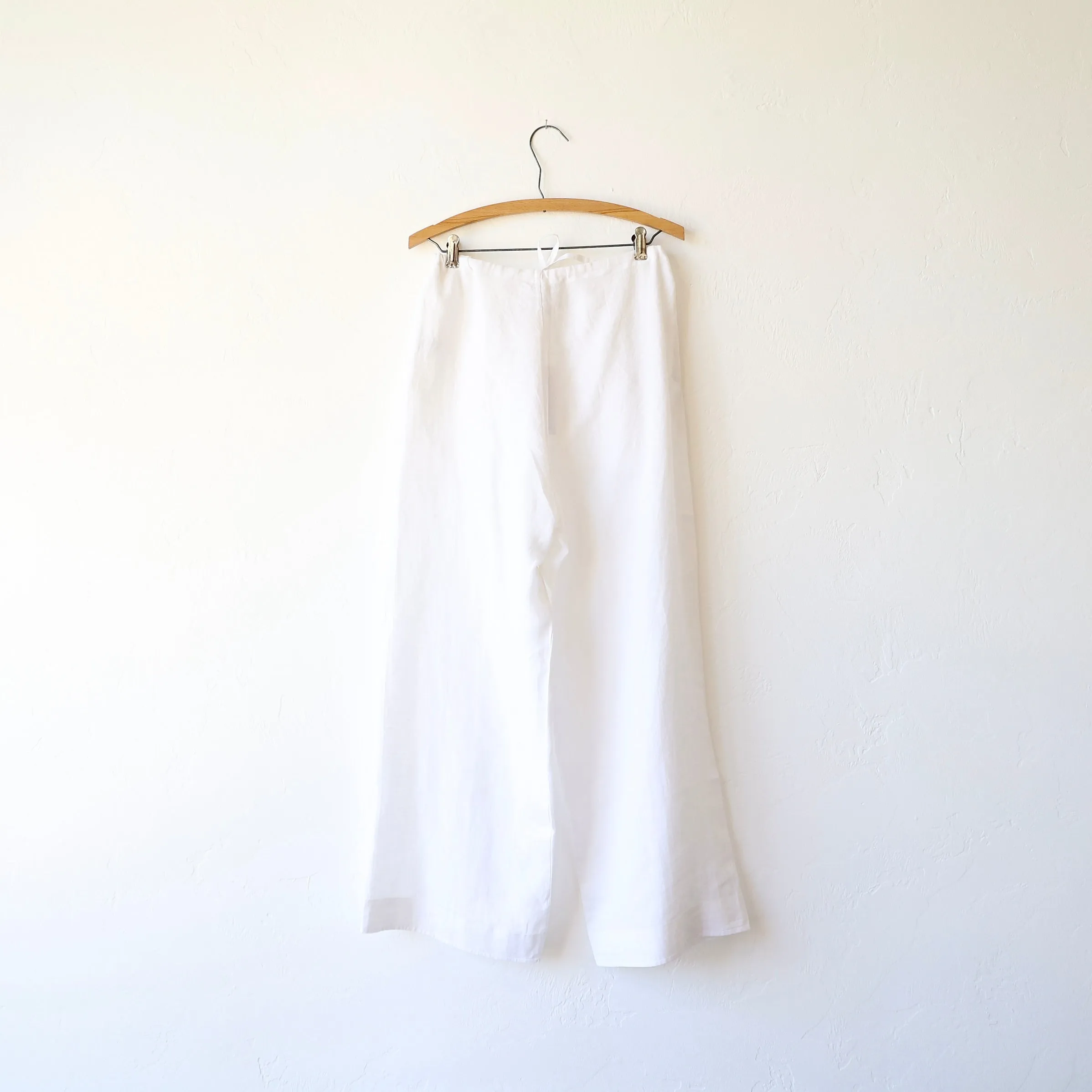Khadi and Co. Linen Pants - White
