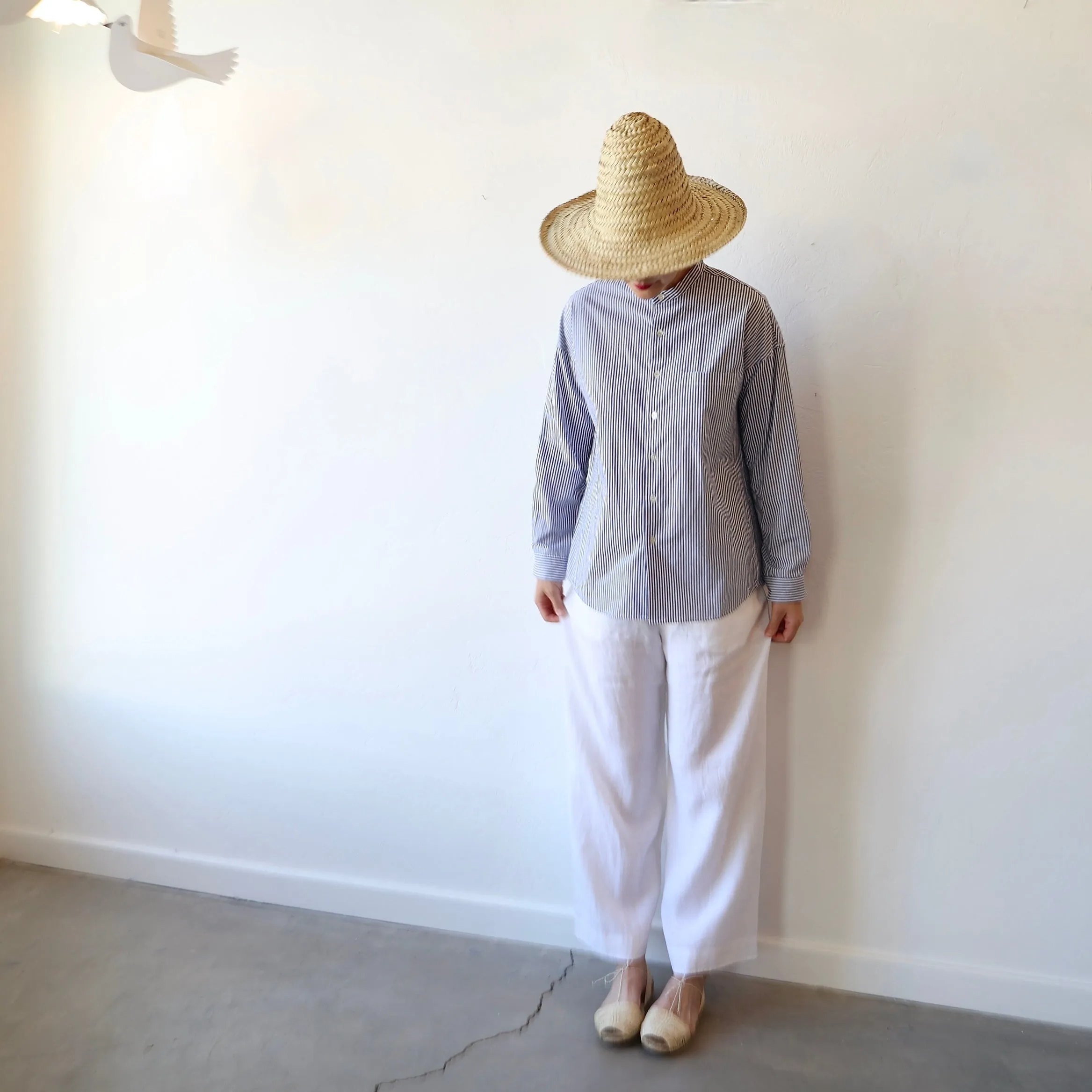 Khadi and Co. Linen Pants - White