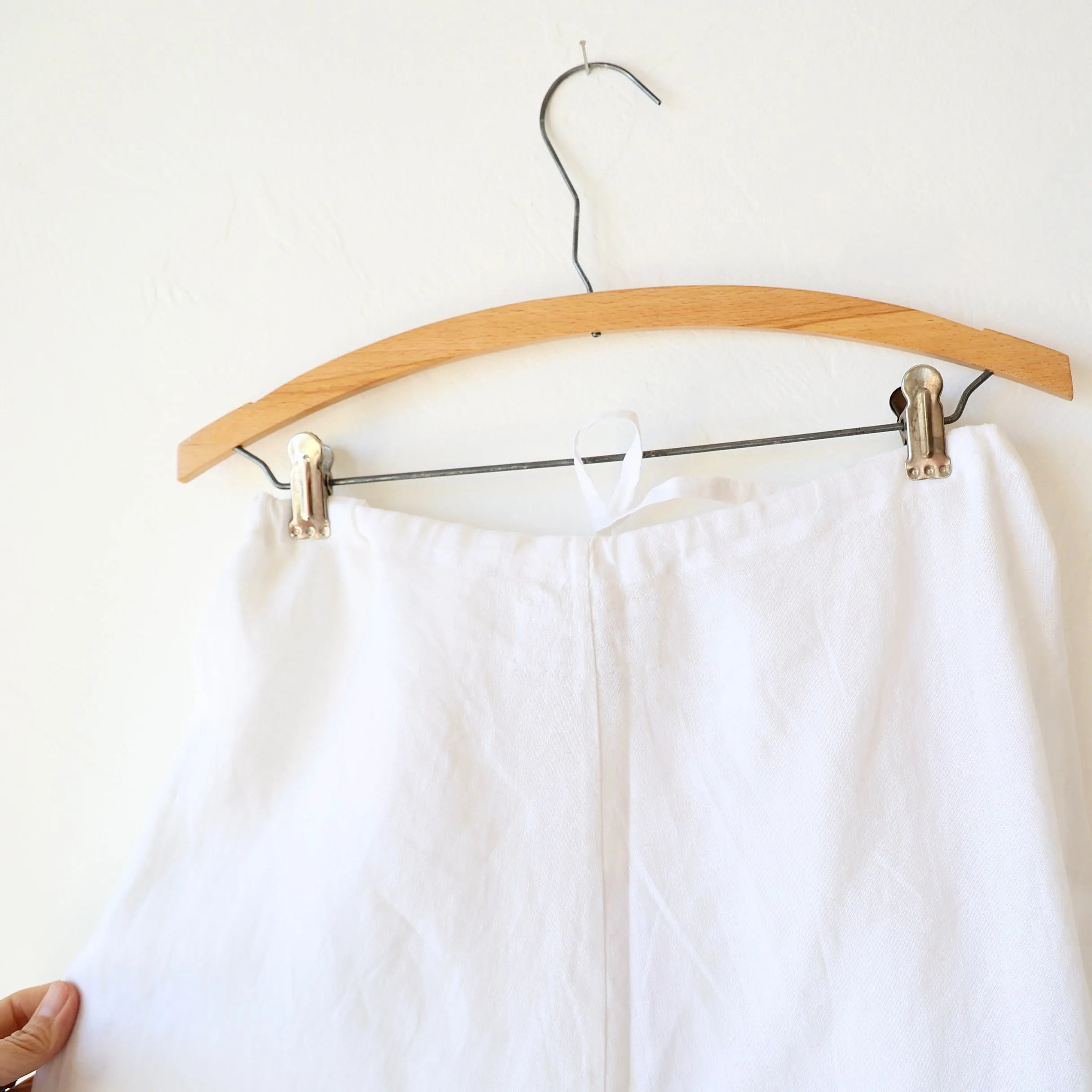 Khadi and Co. Linen Pants - White