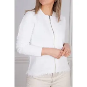Kinross Textured Fringe Cardigan