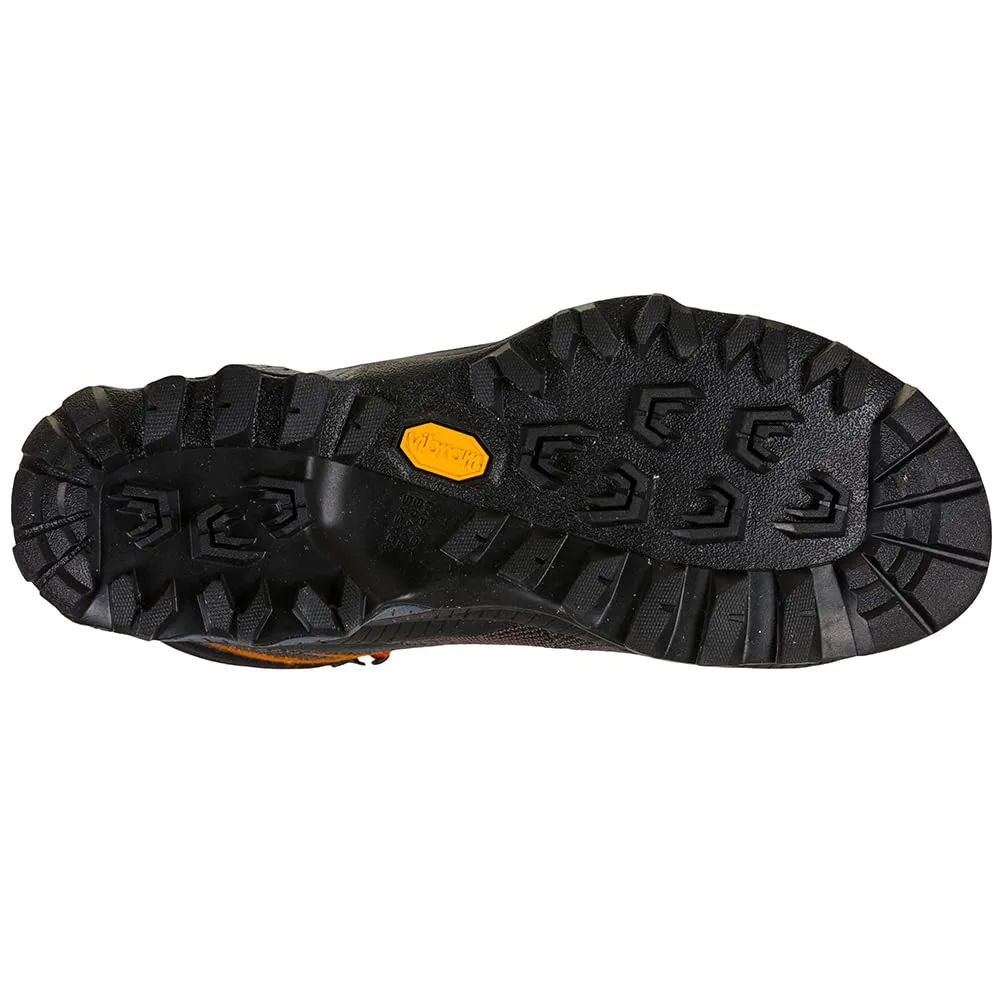 La Sportiva Men's TX Hike Mid Hiking Boots, Carbon/Saffron, 10