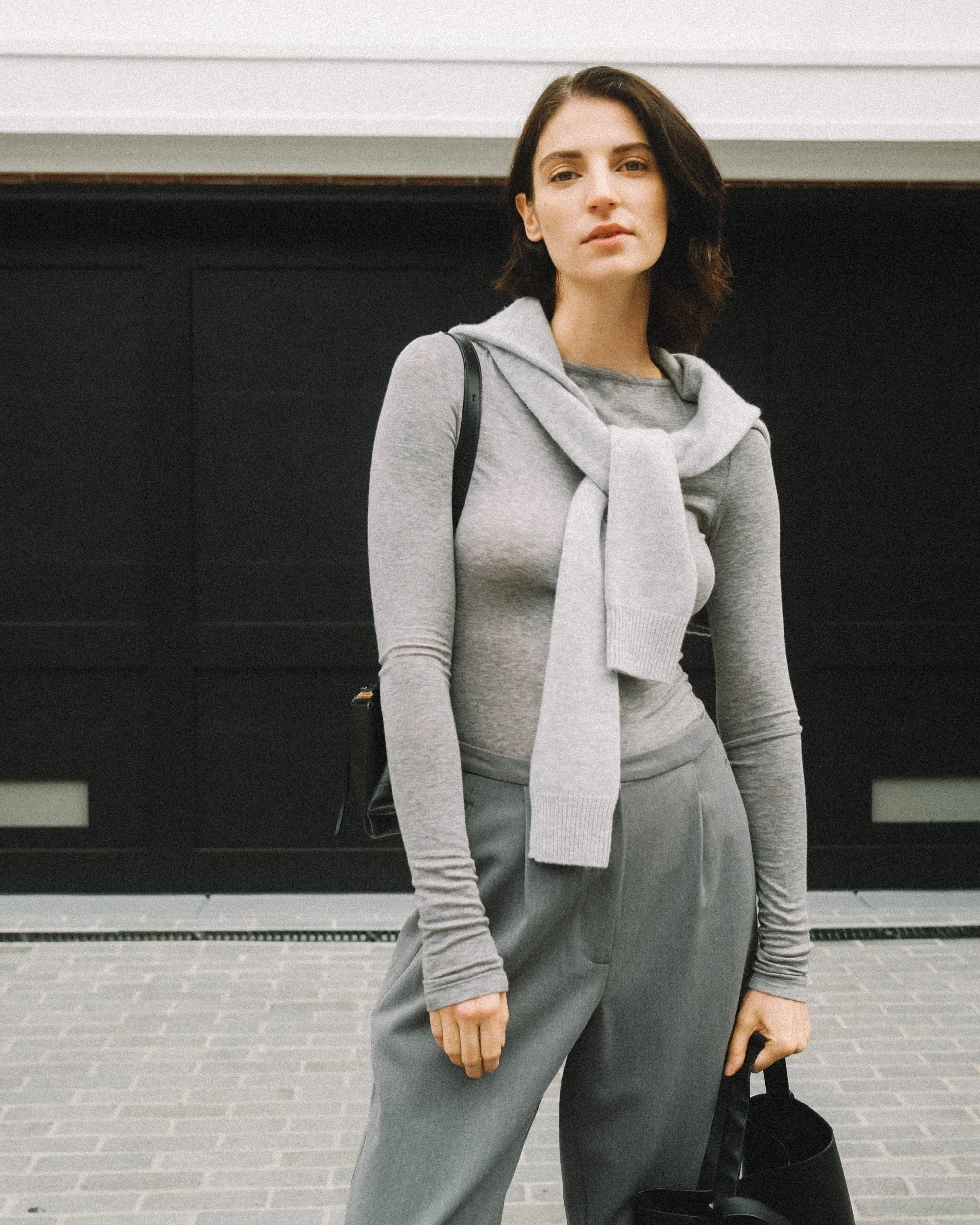 Lana Tencel-Wool Semi-Sheer Tee