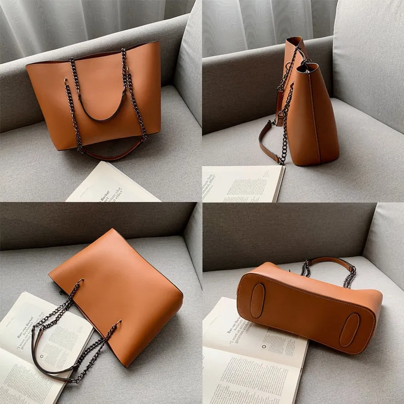 Large Capacity Tote Shoulder Handbags Women
