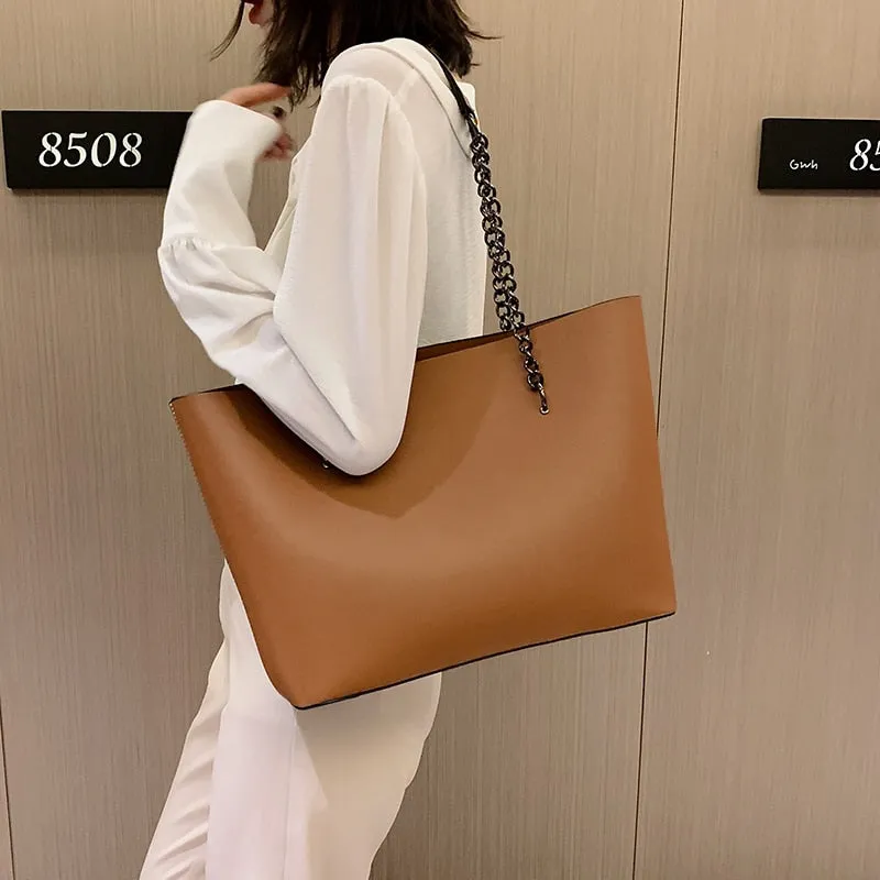 Large Capacity Tote Shoulder Handbags Women