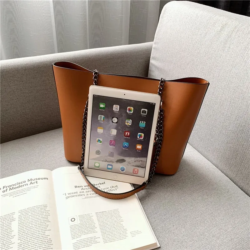 Large Capacity Tote Shoulder Handbags Women