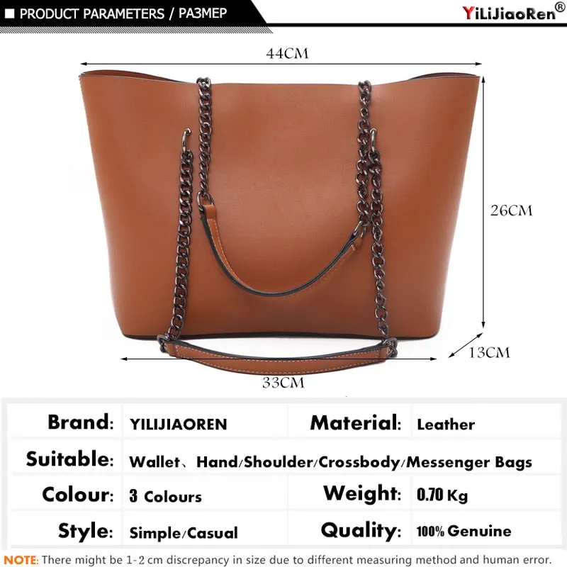 Large Capacity Tote Shoulder Handbags Women