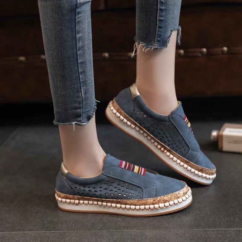 Large Size Couple Canvas Shoes with A Set of Feet A Pedal Two-color Striped Bottom Stitching Tassel Low To Help Single Shoes