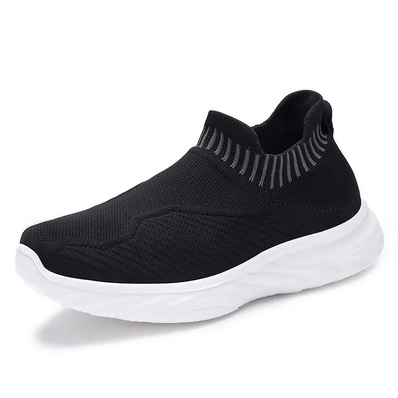 Lightweight and Water-Resistant Slip-On Sneakers for Women