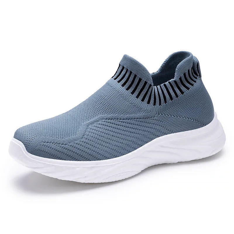 Lightweight and Water-Resistant Slip-On Sneakers for Women
