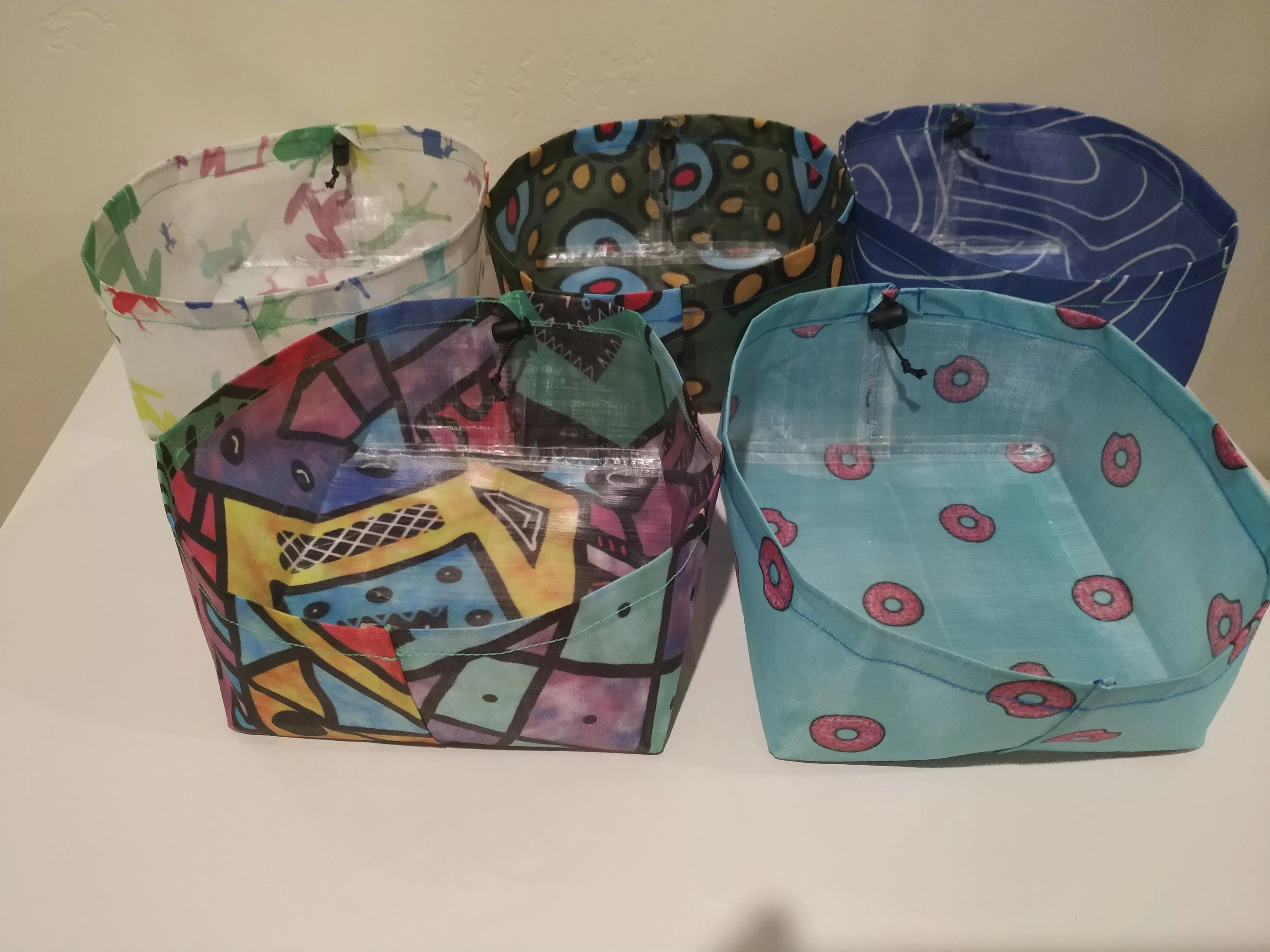 Lightweight Dog Bowl - Printed Dyneema