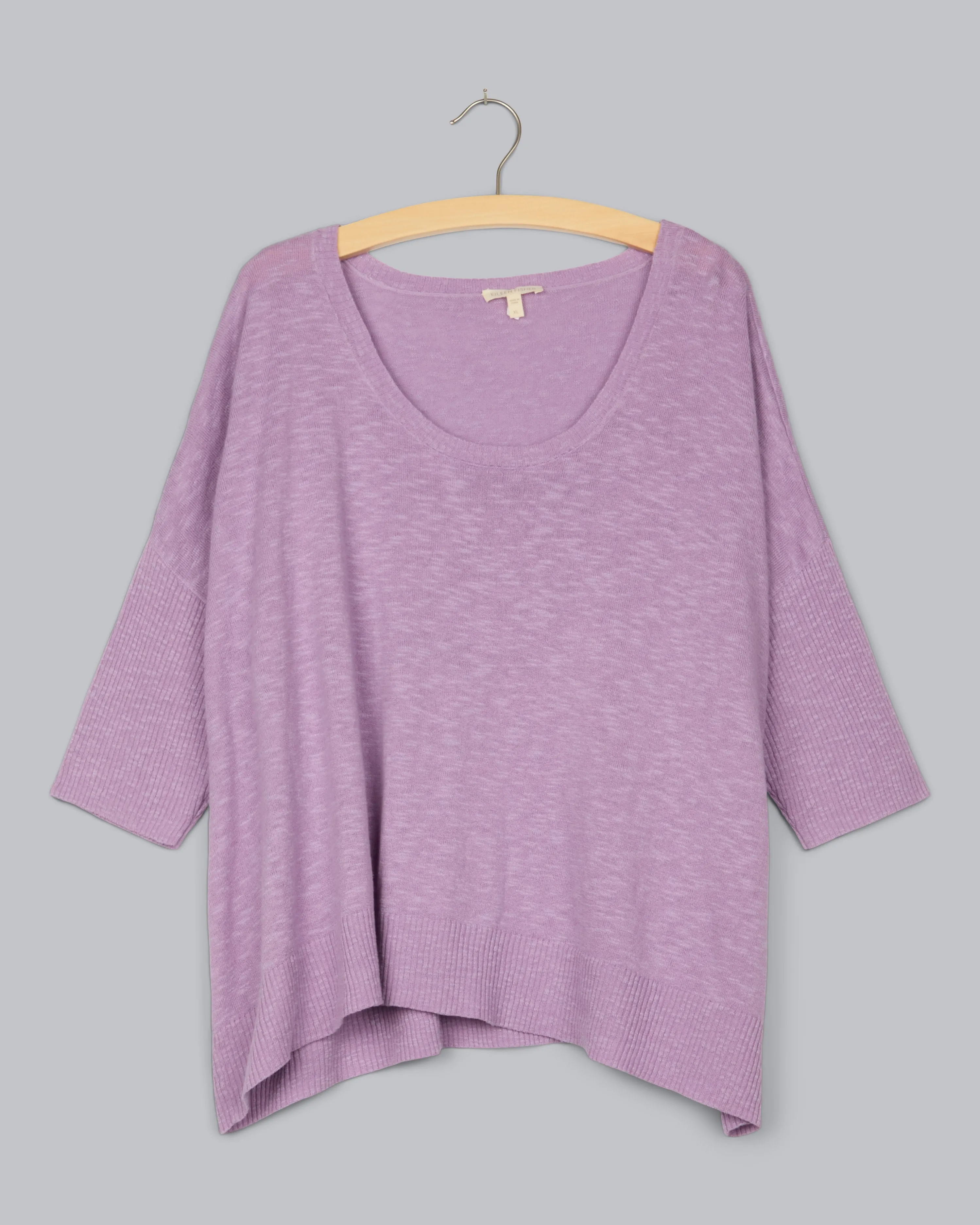 Linen Cotton Slub Pullover