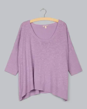 Linen Cotton Slub Pullover