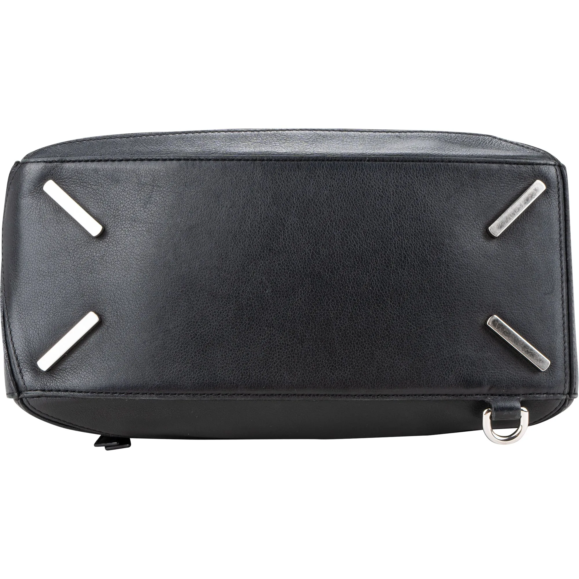Loewe Black Leather Puzzle Handbag
